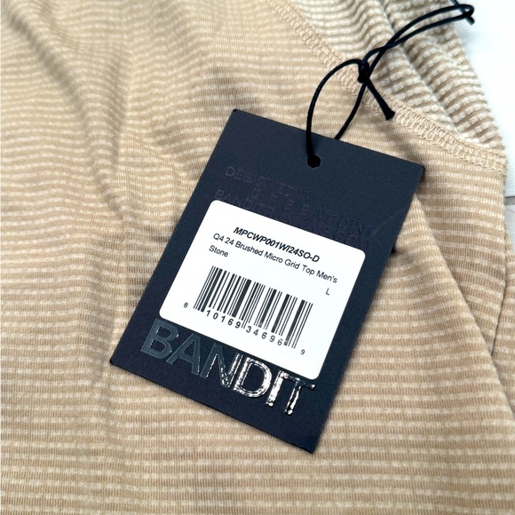 🔥 RARE & NEW Bandit Running Men's Auragrid Lightweight Cold Weather Mockneck - Picture 7 of 14